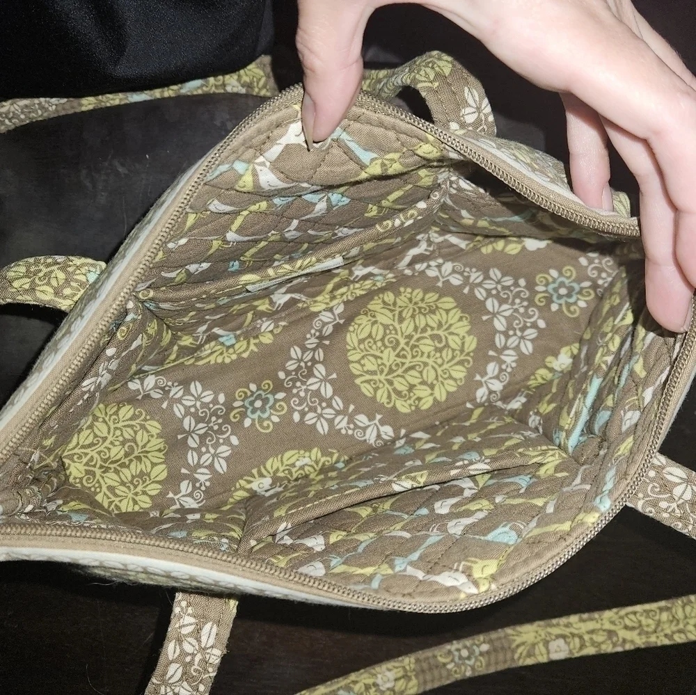 Vera bradley wristlet and purse set